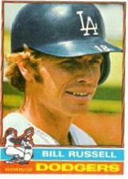 1976 Topps Baseball Cards      022      Bill Russell